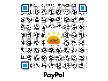 Scan to donate via PayPal
